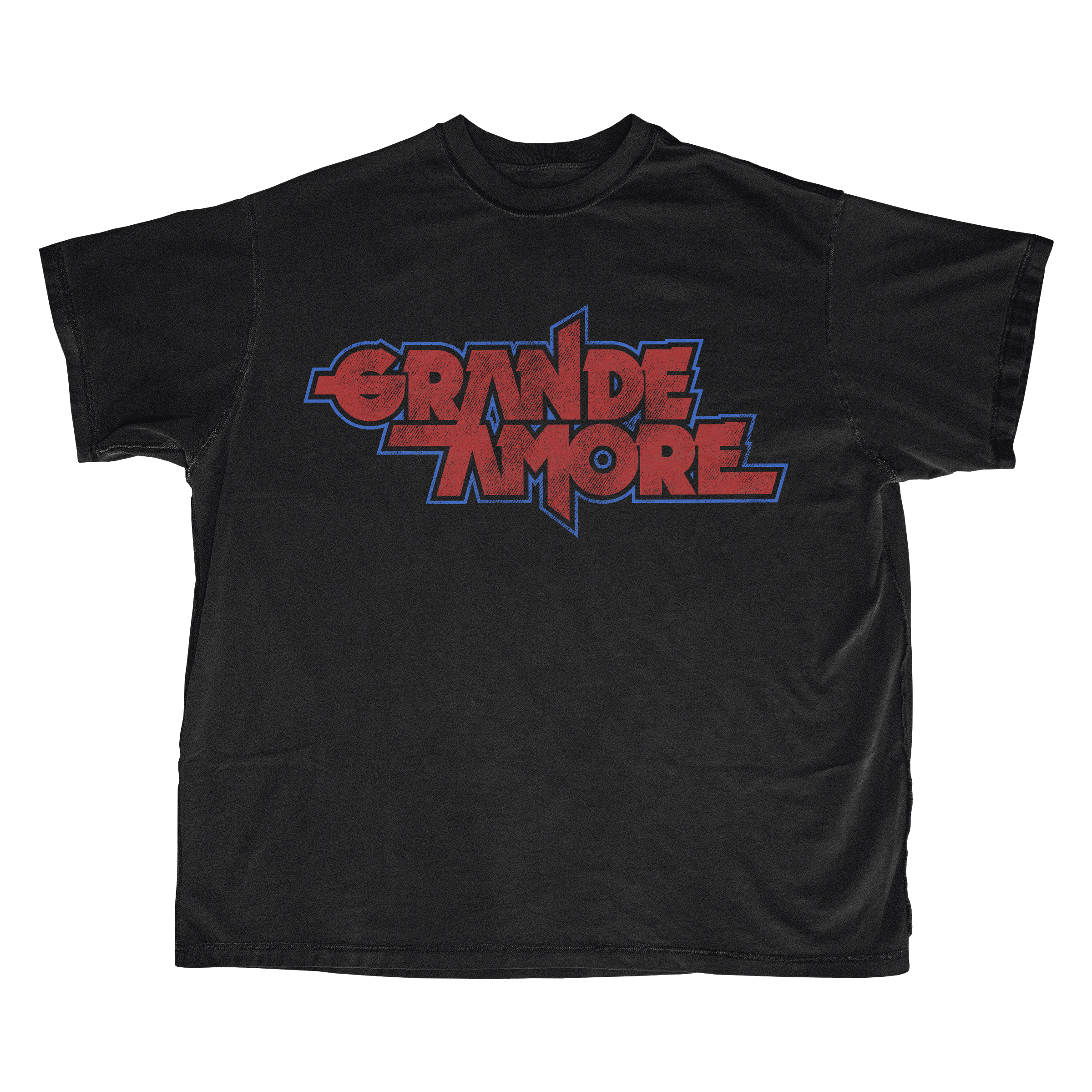 ensalada zapatilla tsunami GRANDE AMORE. Camiseta negra con logo – Ernie Records